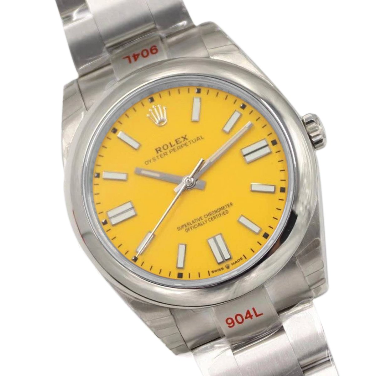Oyster Perpetual 41mm Yellow Dial 114300