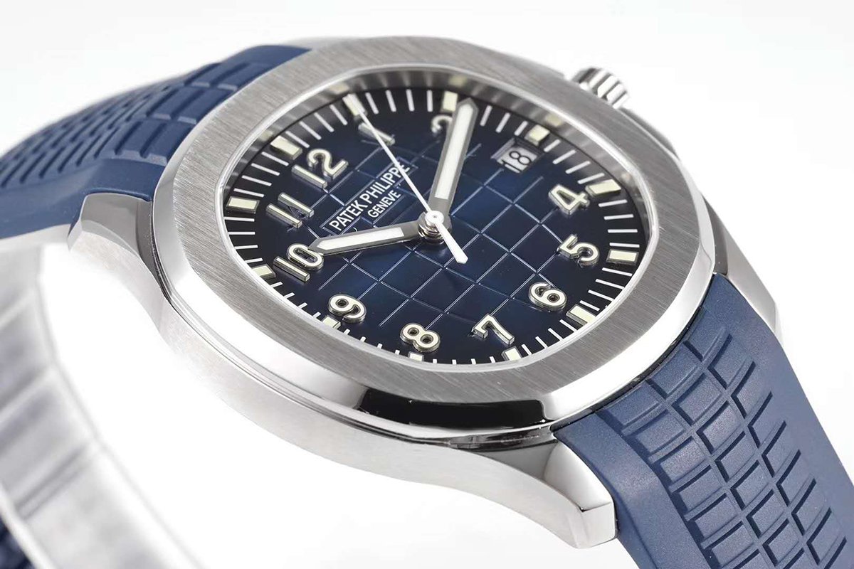Aquanaut 5168G Blue Dial in White Gold