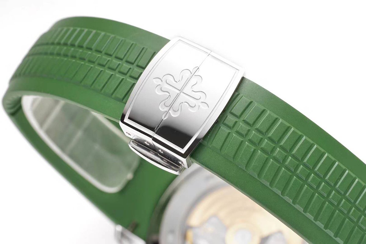 Aquanaut 5168G-010 Green Dial in White Gold