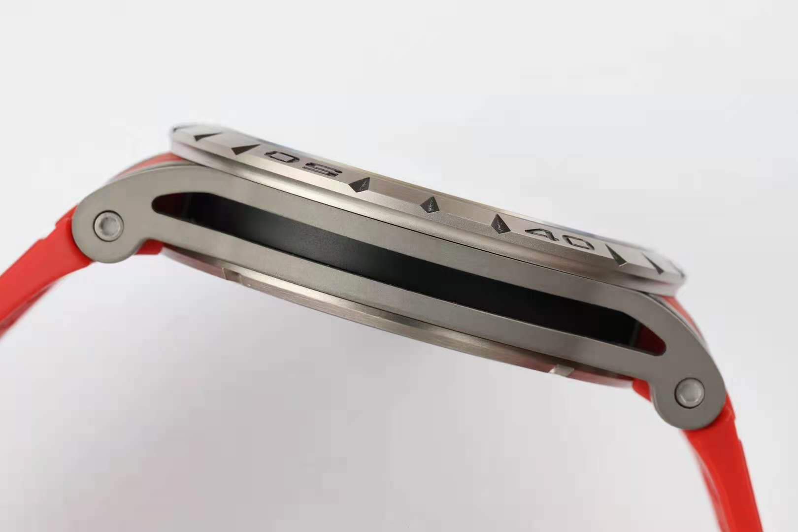 Excalibur Spider Skeleton Flying Tourbillon with Red Rubber Strap