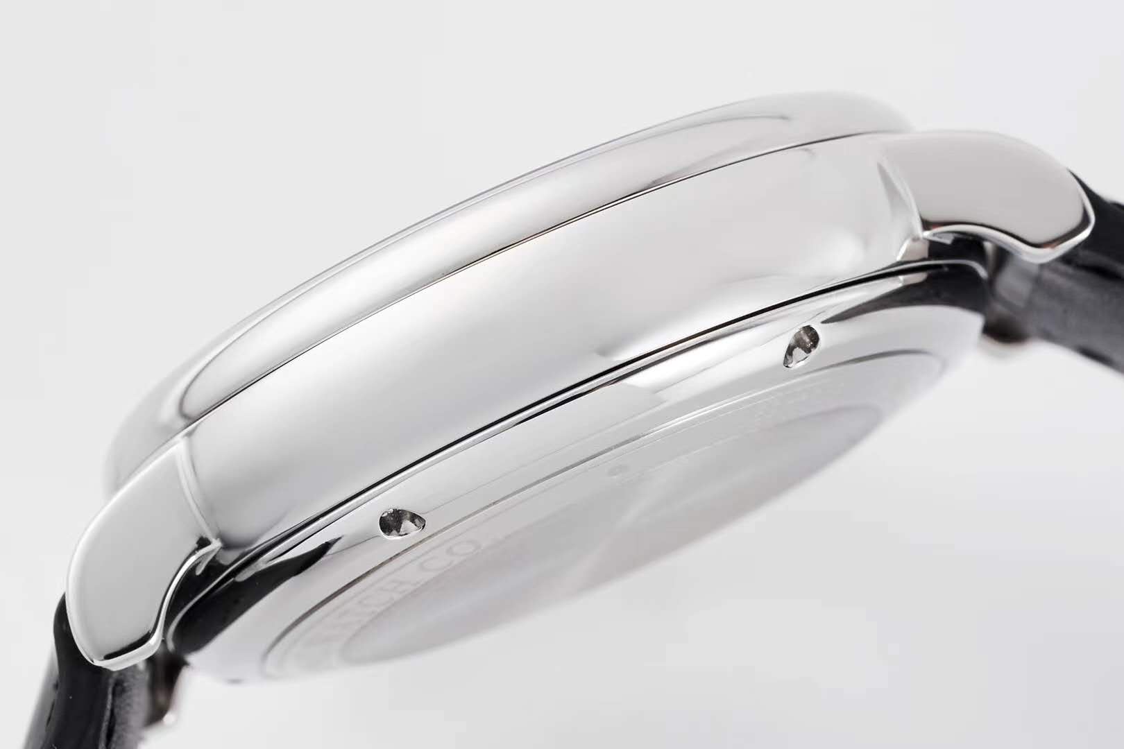 Portofino Chronograph IW391029 Edition “150 Years” Black Dial in Steel