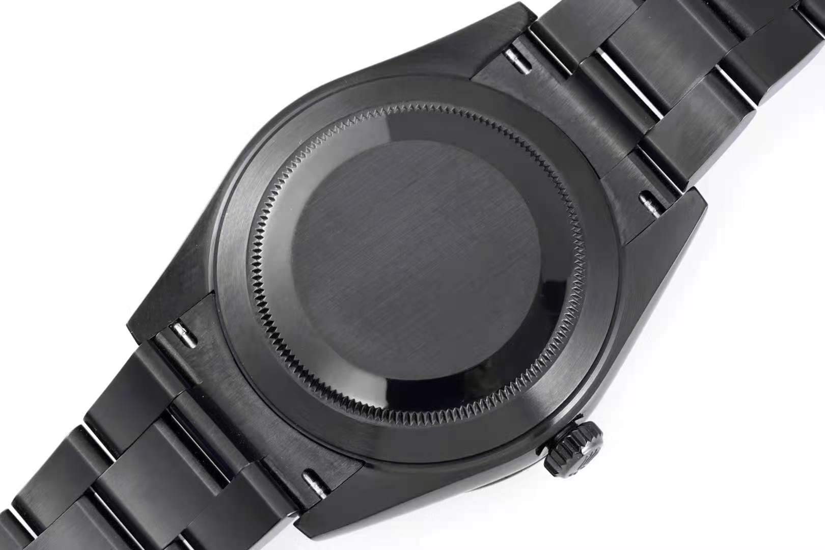 Datejust 41 Black Dial with Roman Markers in PVD Black