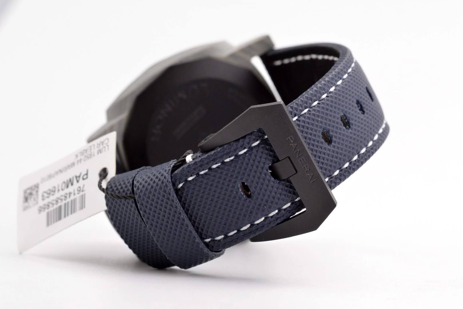 PAM1663 Lumminor Marina Fibratech™ Vulcano Blu 44mm