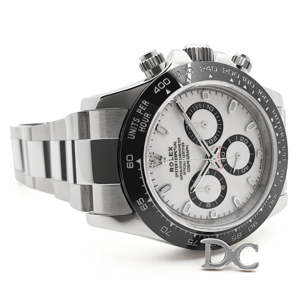 Daytona 116500LN White Dial in Steel