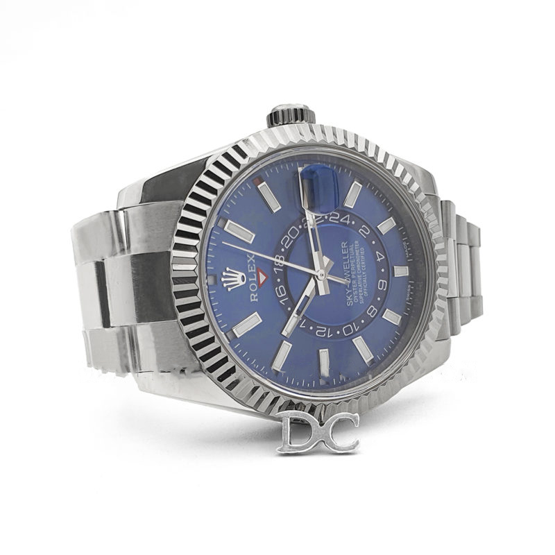 Sky-Dweller 326934 Blue Dial in White Gold