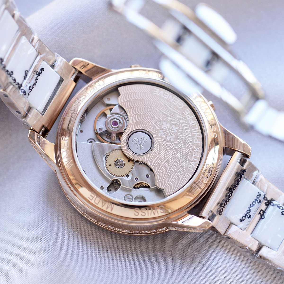 Grand Complications Ladies First Perpetual Calendar with D1am0nd Bezel in Rose Gold