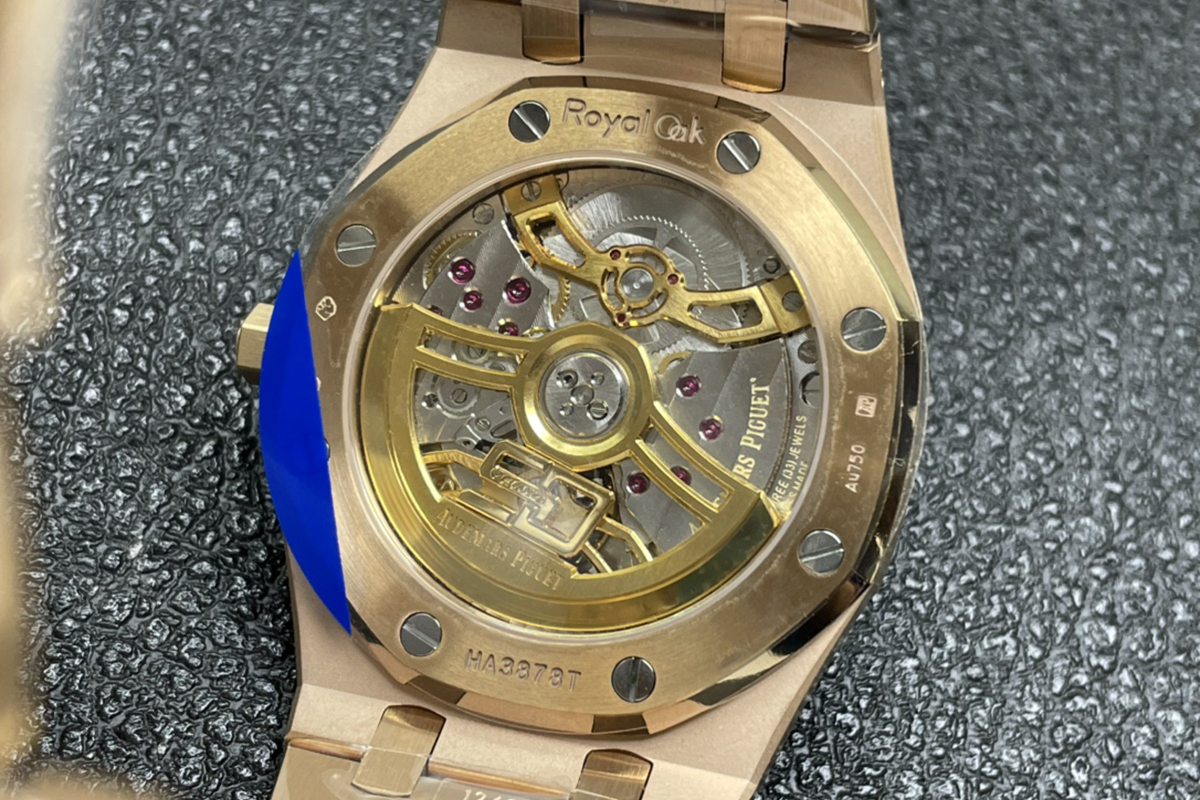 Royal Oak 16202OR 39mm Grey Dial in Rose Gold